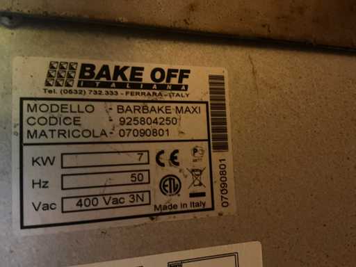 Bake-Off Barbake Maxi Heteluchtoven