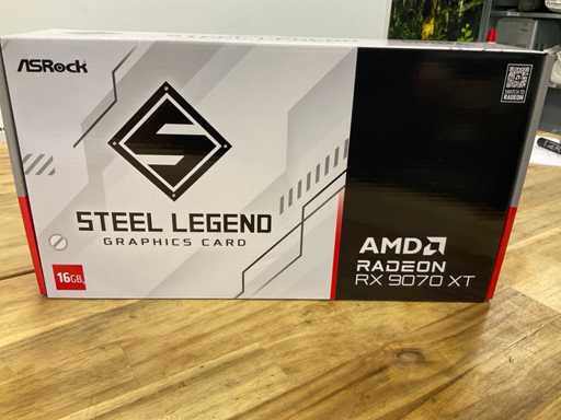 ASRock Steel Legend AMD Radeon RX 9070 XT scheda video
