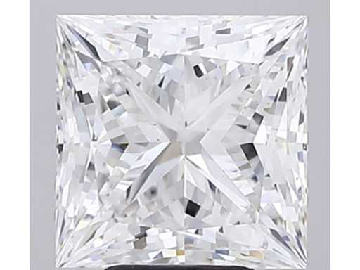 Diamant – 0,50 Karat Princess-Schliff-Diamant (zertifiziert)