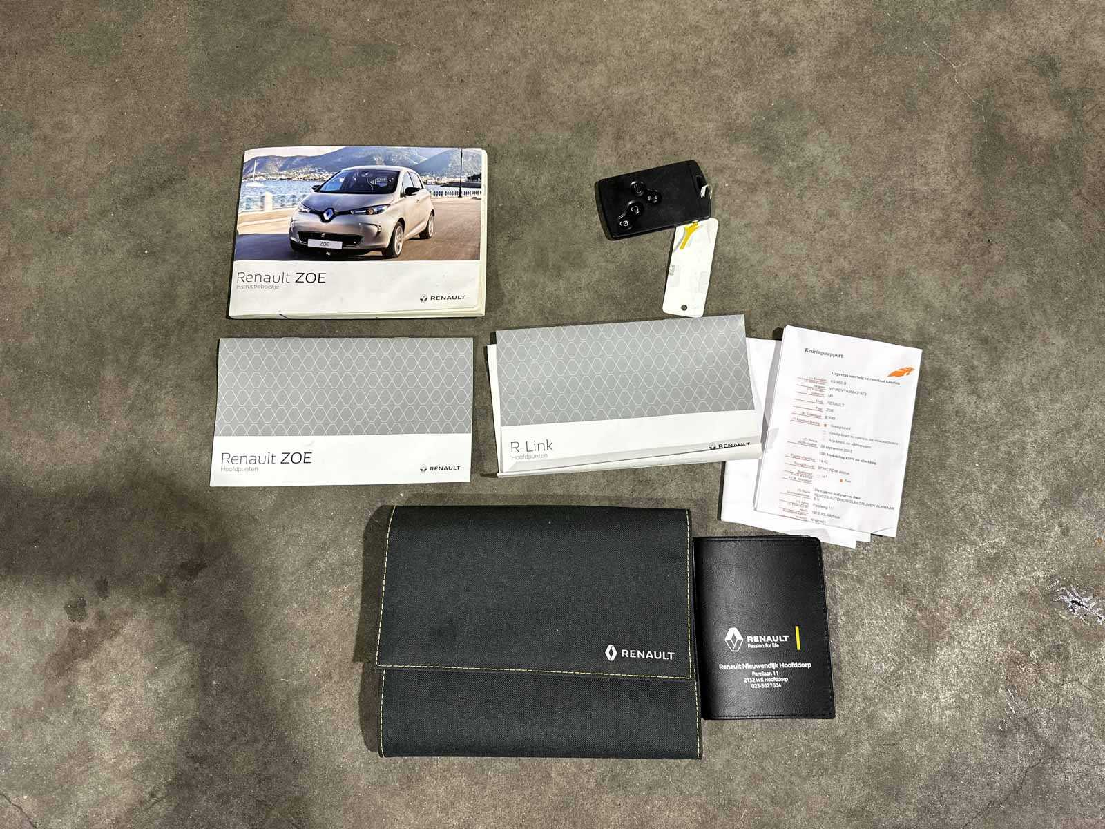 Renault ZOE Q210 Zen QC 22 (ex) 58pk 2016 (Origineel-NL), KS-960-B