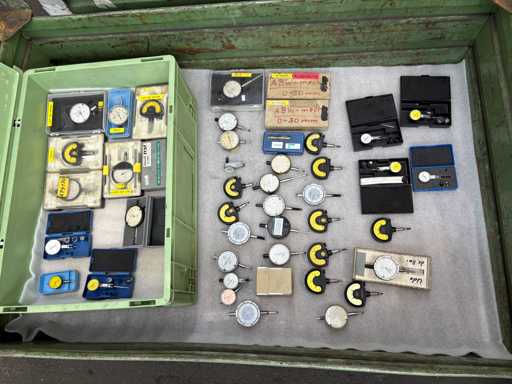   Lots of dial gauges