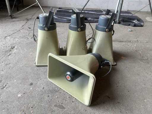 Monacor IT-35 Hoornluidspreker (4x)