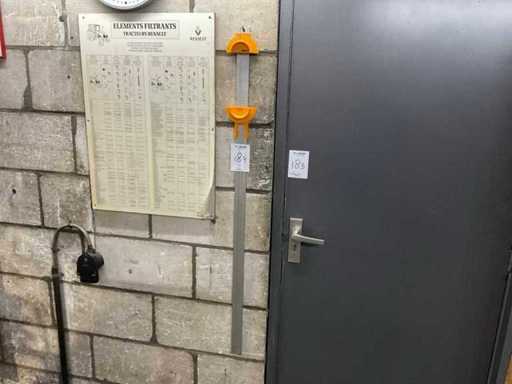 Przyrząd do pomiaru paska napędowego Contitech