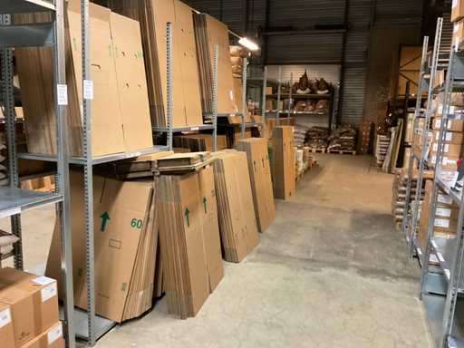 Inhaak dubbele Magazijnstelling