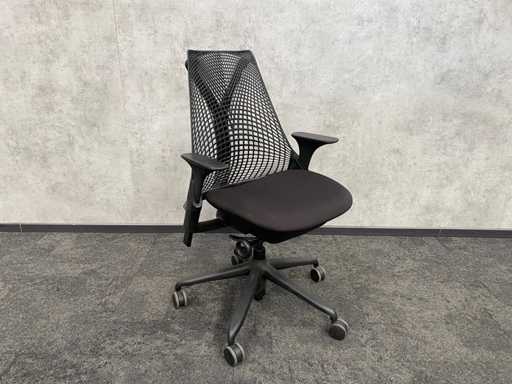 Herman Miller Sayl - ergonomische bureaustoel zwart
