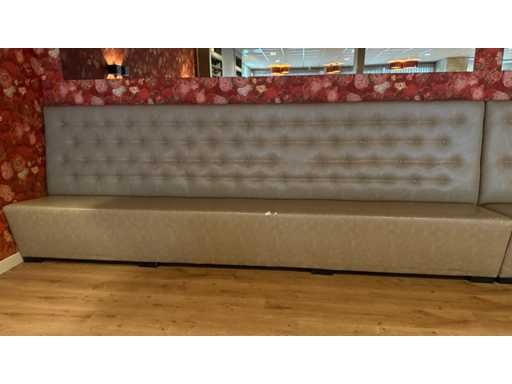 Bancă pentru trenul restaurantului (2x)