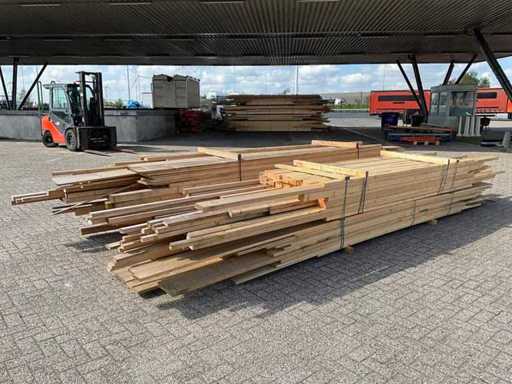 +/- 6m3 bois de construction