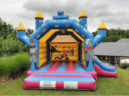 Idealballon Springkasteel middeleeuwen