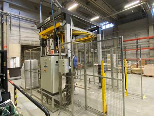 Machine rotative d’emballage de palettes ITW MIMA OCTOPUS JUNIOR