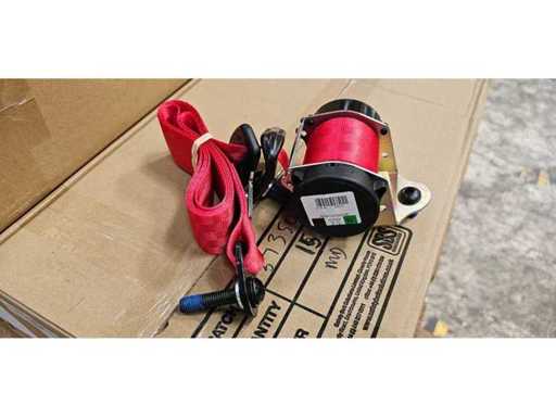 720x Safety Belt Solutions – Passenger Seatbelts (Red) & Buckles