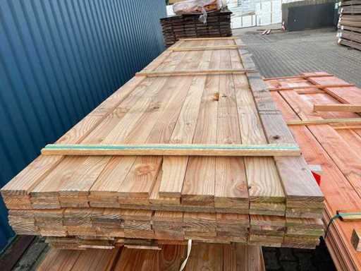 Douglas - Deska strugana - 4000x90x18mm (82x)