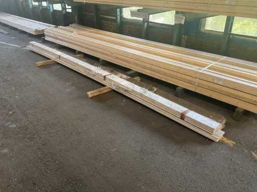 MDF Fußleisten weiß 18x150x4800 mm (13x)