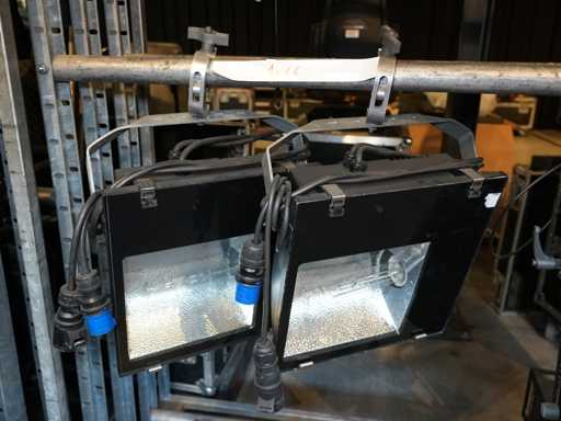 PHILIPS – FLUTLICHT – ASYMMETRISCHES HQI 400 TS (SET VON 2 PCS)