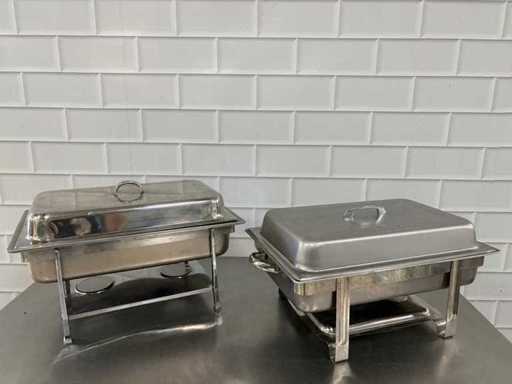 Edelstahl – Schabschale (2x)