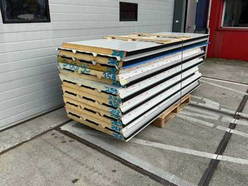 Profil sablowy - D 60/90 - Panele kanapkowe (13x) 34,6 m2