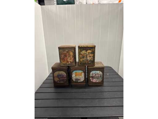 Scatole di latta da collezione