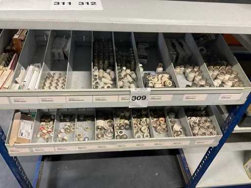 Partij zekeringen en stoppen