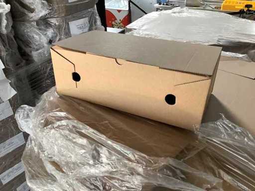 Boîte à pizza - Boîte Calzone - Jetable (18 fois)