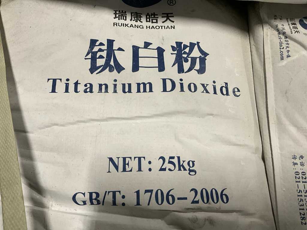 Xichang Ruikang GB/T 1706-2006 Partij Titanium Dioxide