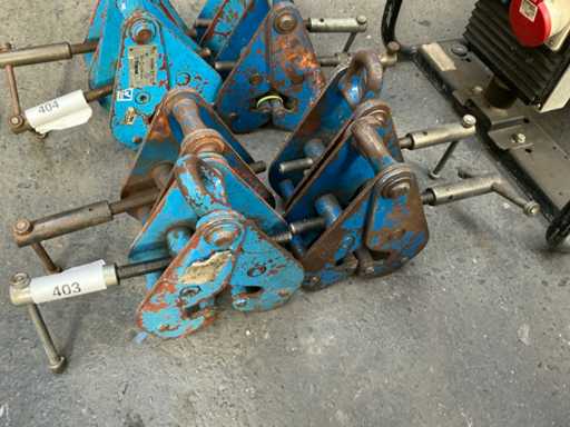 Morsetto per piastre Tractel Corso 2T (4x)