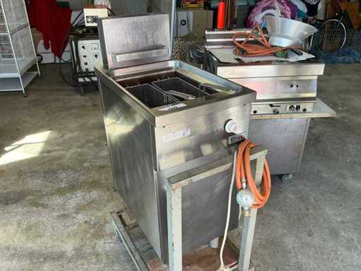 Boppas Dubbele gasfriteuse
