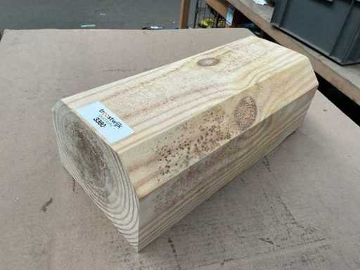 Weel chock wood (2x)