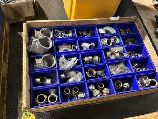 Lots de coudes de soudure en acier inoxydable et matériaux de raccords pour tuyaux