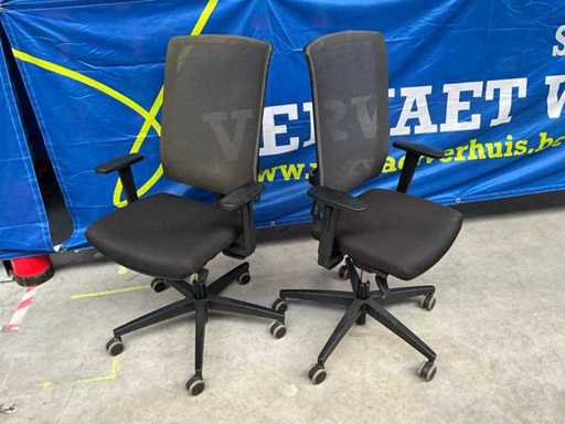 Viasit Ergonomische Bureaustoel (2x)