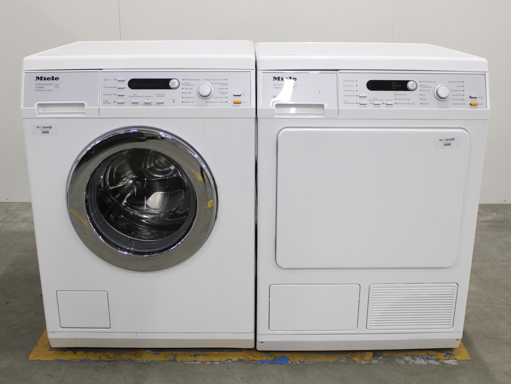 Machine à laver Miele V 5869 SoftCare System & Miele T 8847 WP SoftCare System EcoComfort