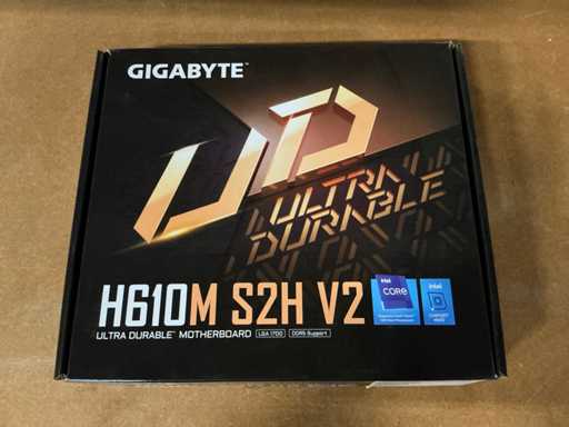 Gigabyte H610M S2H V2 Moederbord