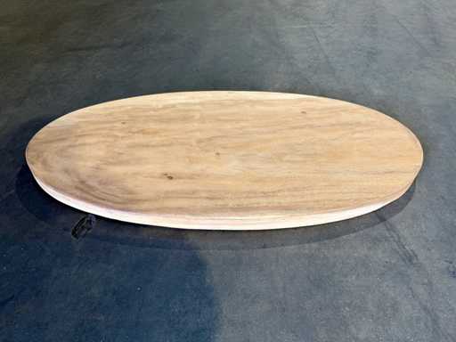Suar ovaal tafelblad 