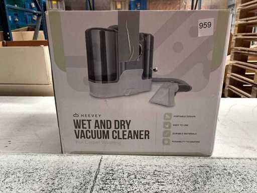 Heevey stain remover with 100° steam function