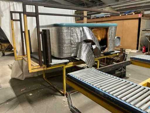 Enkele zijdelingse Hydraulische kanteltafel