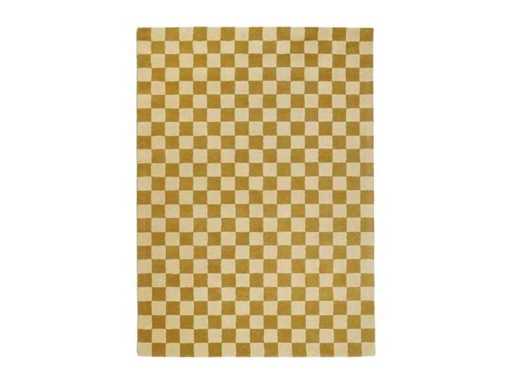 fonQ - Check Rug 170 x 240 cm - Olive - Teppich