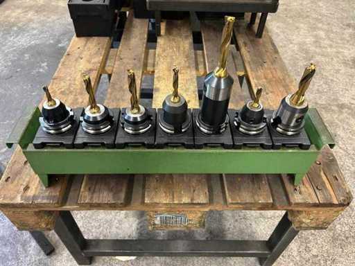 Milling machine tools (7x)