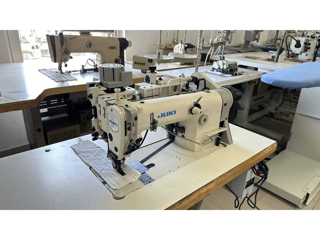 Juki MH-484-4 Chainstitch Sewing Machines with puller