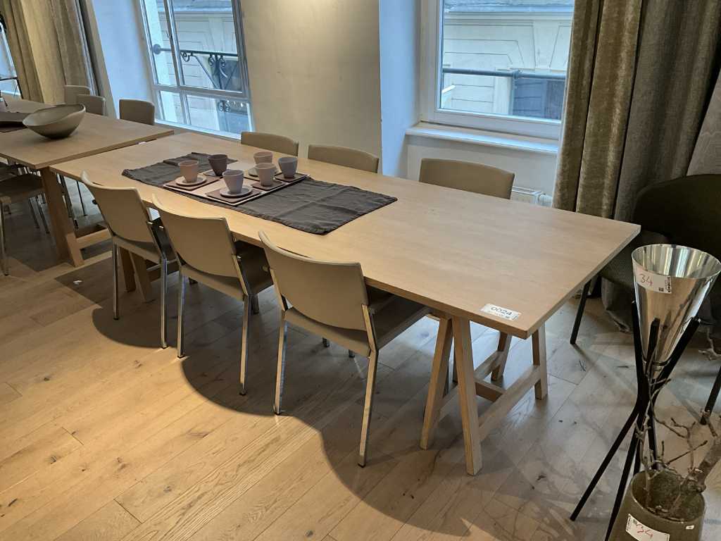 Tables à manger avec 6 chaises