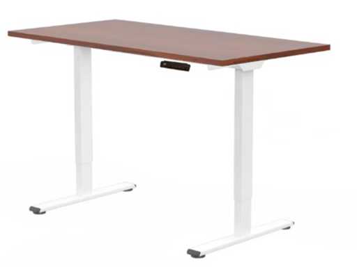 Bureau assis debout basique de double moteurs