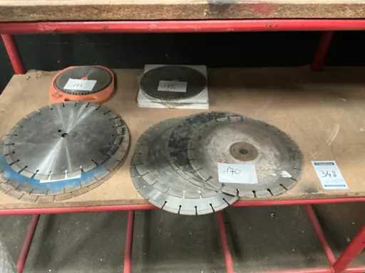 Various saw blades (10x)