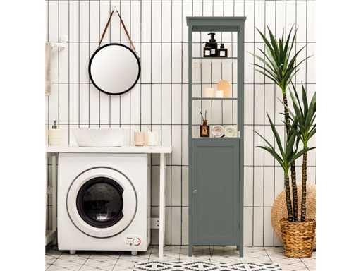 Bathroom Floor Column - Grey