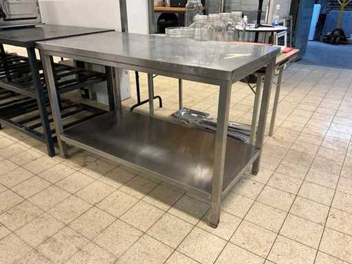 Masă de lucru din oțel inoxidabil