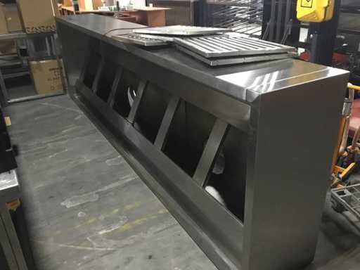 Stainless steel extractor hood
