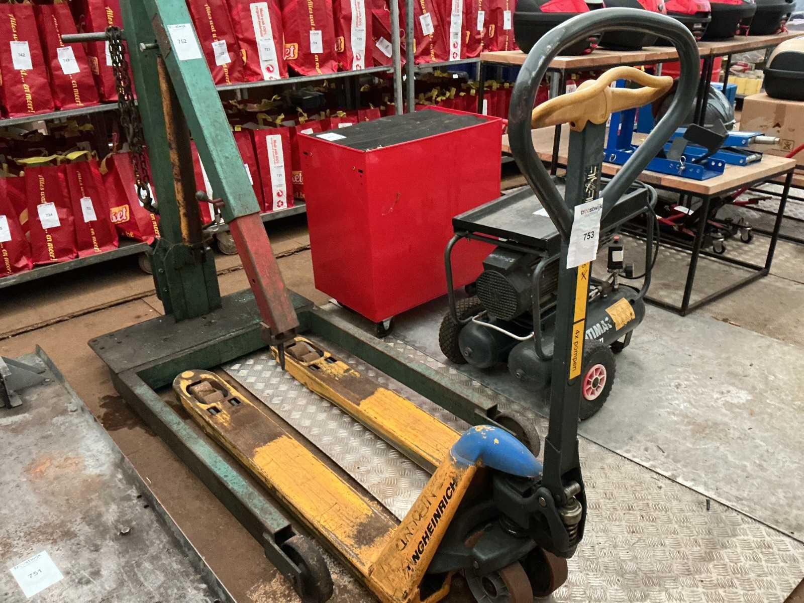Jungheinrich Hand Hydraulic Pallet Truck