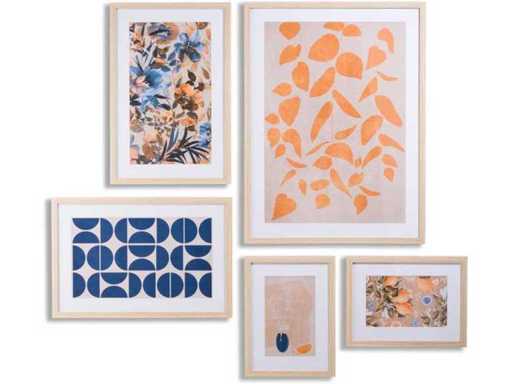 Lot Coco Maison Bloom Set mit 5 Drucken (13 Sets)