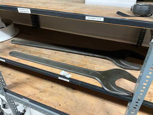 Chiave inglese e chiave ad anello