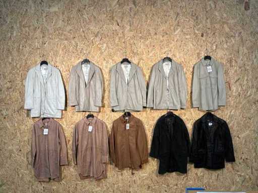 Vestons et chemisiers en cuir Goosecraft (10 fois)