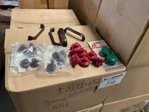 8000 rustikale Schrankgriffe