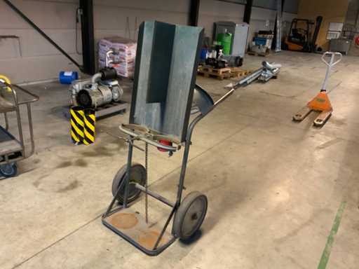 Doppelter Gasflaschenwagen