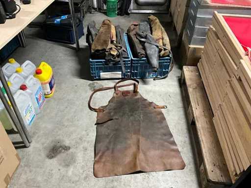 Lederen schorten (37x)