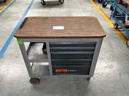 GARANT 91 4580_5 Mobile workbench with contents